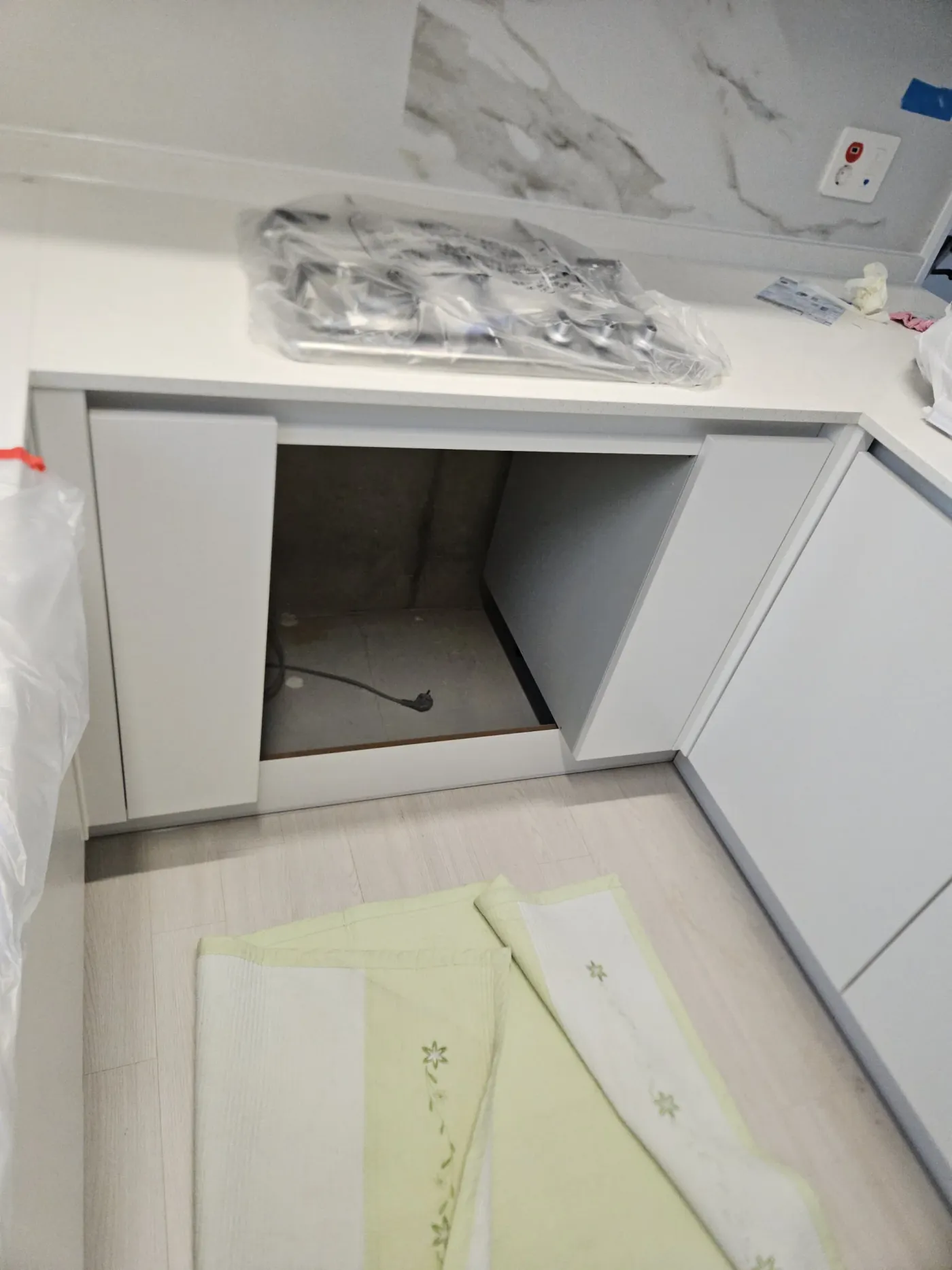 신부동 씽크대교체 시공 전 사진