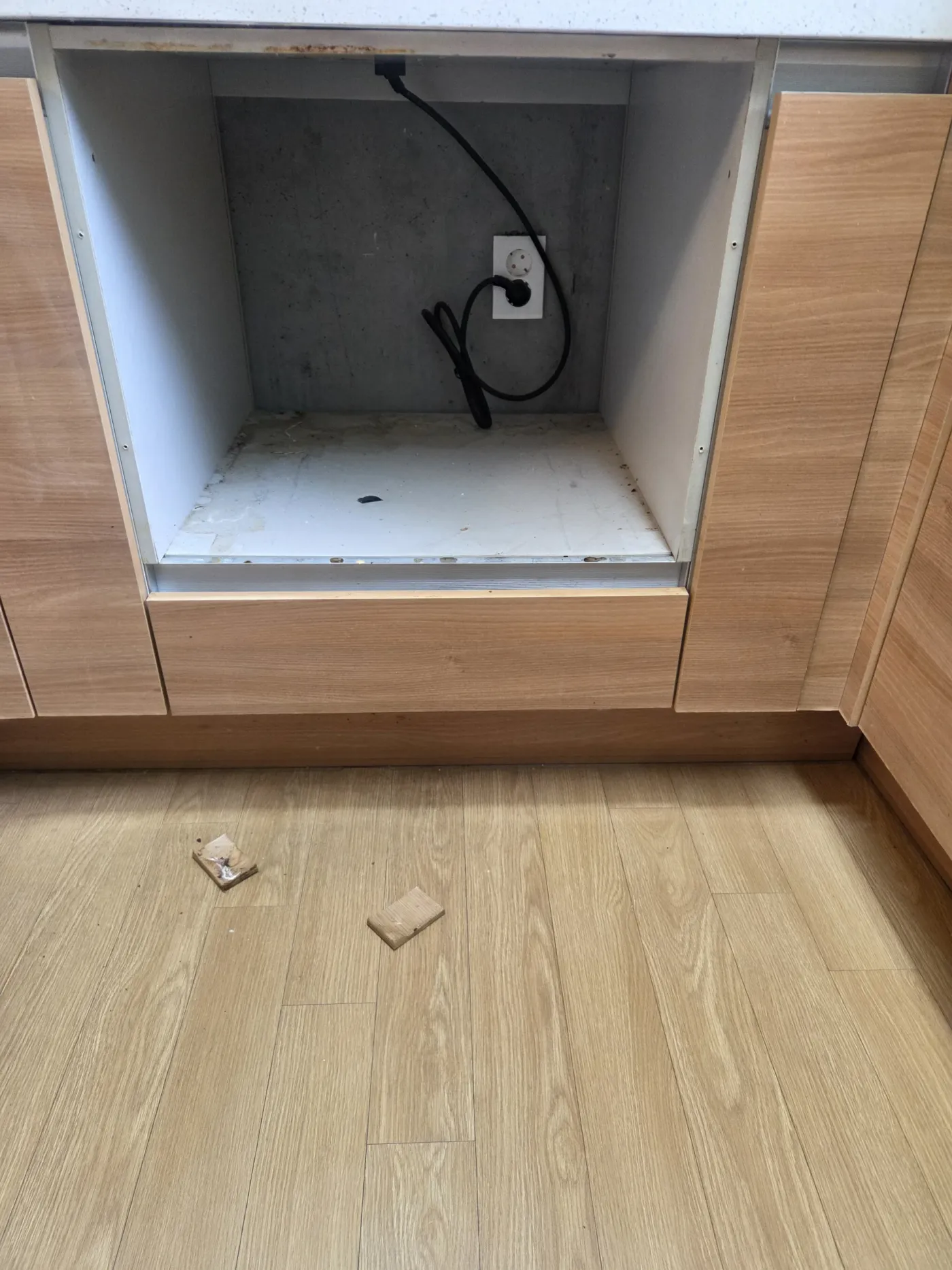 효자동 씽크대하부장인테리어 시공 전 사진